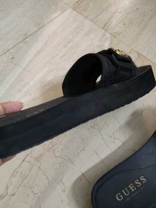 Guess Black Slides