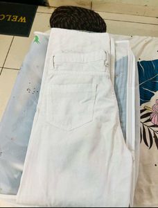 White Wide Leg Jeans