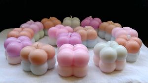 Handmade Natural Soy Wax Bubble Candles
