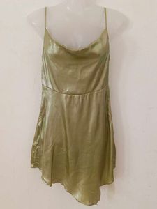 SEXY MALLORY METALLIC DRESS