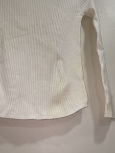 Fitted White T Shirt