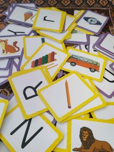 Flash Cards For Spelling And Alphabet