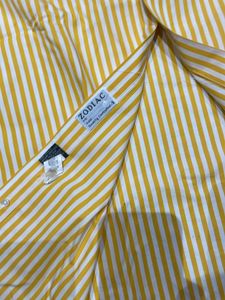 Zodiac Yellow White Shirt