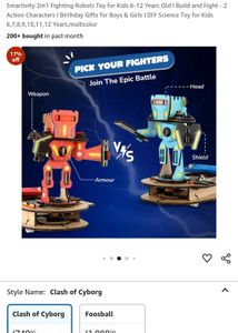Giftinguru Robotic Mechanical Hand DIY Stem Educat