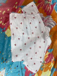 Cute Cherry Print Shirt