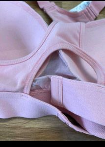 Pink Sports Bra