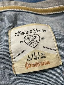 Y2k Imported Denim Stradivarius