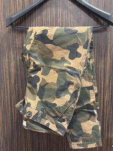 Camouflage Print Pants