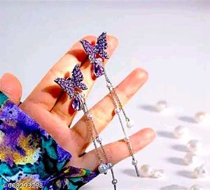 Butterfly Stylo Earrings &amp; Studs