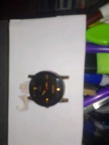 Handmade Cardboard Pencil organizer With Watch