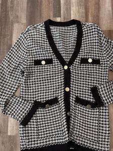 Houndstooth Cardigan