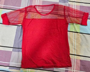 A Casual Wear Crop Top