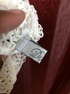 White  Lace Top
