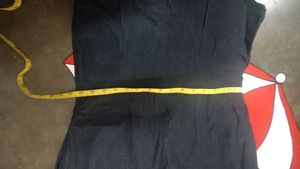 Sleeveless Denim Gown/Dress