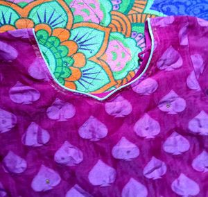 Pink Kurti Top
