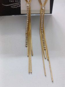 Elegant Gold Dangle Earrings