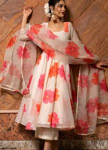 🤍🩷🧡 Kurta + Dupatta Set