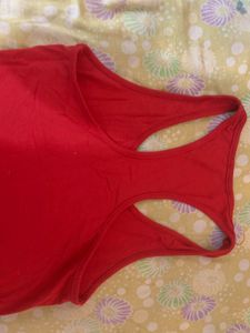 limited time 🥳🤩Red Racerback Tank Top