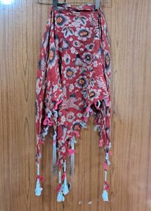 combo of Floral Scarf and shrug