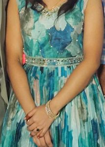 Sleeveless Gown Dress