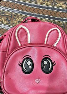 Cute Pink Bunny Backpack