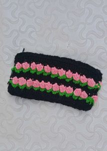 Crochet tulip Pouch 🌷