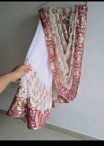 Festive Sequin Saree (Heavy Work)