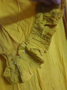 Emboides Kurta With Beads On Sleeves