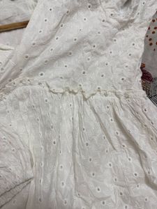 Schiffli Dress