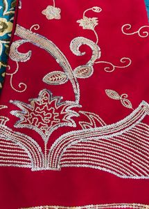 Red New Saree