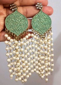 Pearl Dangle Earrings