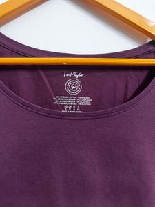 Burgundy Tshirt