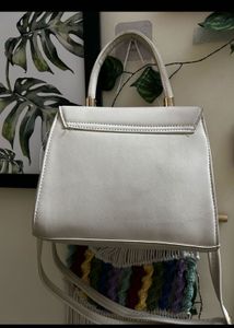 Lavie Ivory Structured Satchel