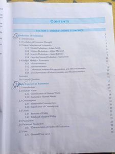 Isc Frank Economics Class 11