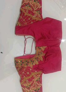 New Magam Worked Bridal Blouse