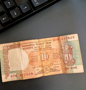 Old 10 Rs. Note
