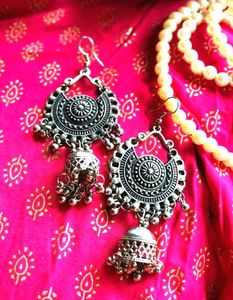 Combo Of Extremely Gorgeous 5 Oxidised Earrings