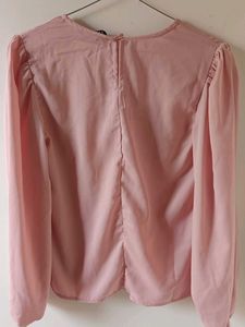 Pink Crisscross Top