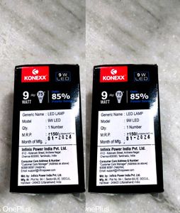 KONEXX Led Bulb 💡 9 W