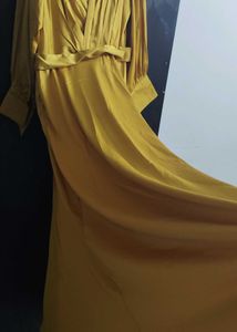 Cocktail Mustard Gown