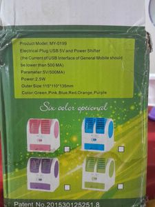 Mini fan and Air Cooler