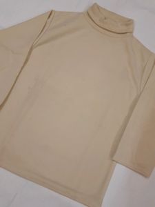 High Neck Cotton Tshirt 🛍