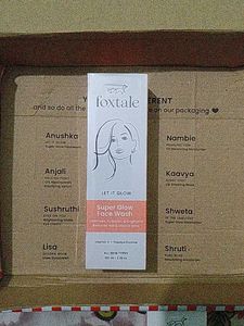 Foxtale Super Glow Face Wash+ Scrunchie