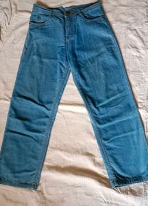 Blue Baggy Jeans