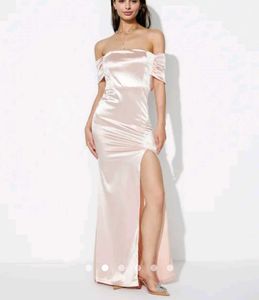 Slit Fishtail Dress