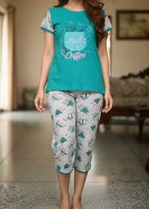 Cute Coffee Pajama Set