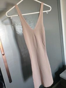 Ribbed Knit Midi Dress