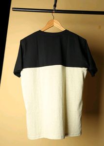 Beautiful White Black Tshirt For Men