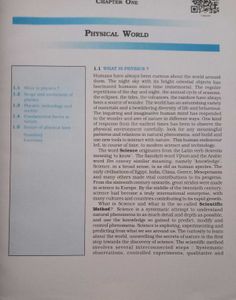 NCERT Physics Part I - Class XI Textbook