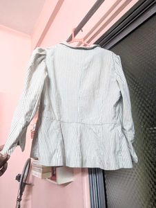 🩶🤎KOREAN AESTHETIC BLAZER WITH POCKETS 🤍🤎
